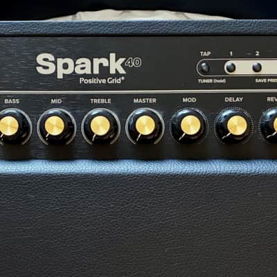 Positive Grid Spark 40 40-Watt 2x4" Modeling Guitar Amp- Black image 10
