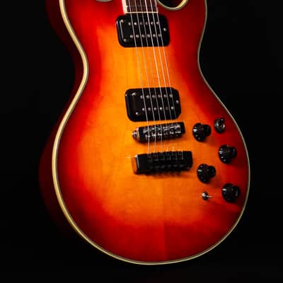 Fender Flame Elite with Hard Shell Case, Cherry Sunburst, SN 40200006 - USED image 4