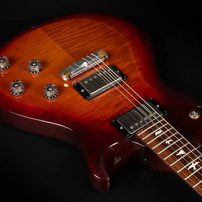 2014 Paul Reed Smith PRS S2 Singlecut - Dark Cherry Burst | USA Birds Inlays Push/Pull Coil Split 3.4kg | CoA OHSC image 7