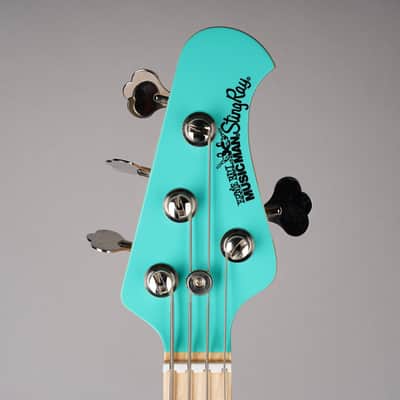 Ernie Ball Music Man USA Mike Herrera Signature StingRay 4 H - 2022 - Seafoam Green image 3
