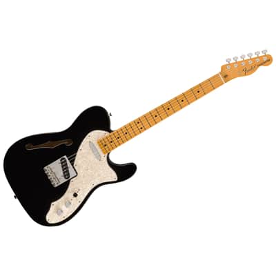 Vintera II 60s Telecaster Thinline Black Fender image 1