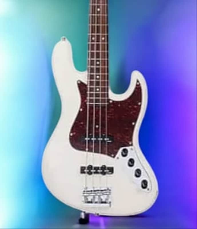 Sadowsky MetroExpress 21-Fret Vintage J/J Bass, Morado Fingerboard, 4-String - Solid Olympic White High Polish image 1