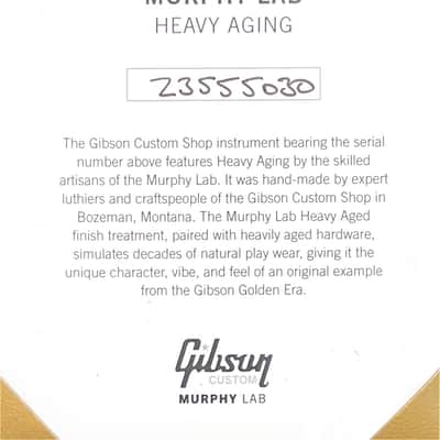 Gibson Custom Shop 1936 Advanced Jumbo Murphy Lab Heavy Aged - Vintage Sunburst #55030 image 12