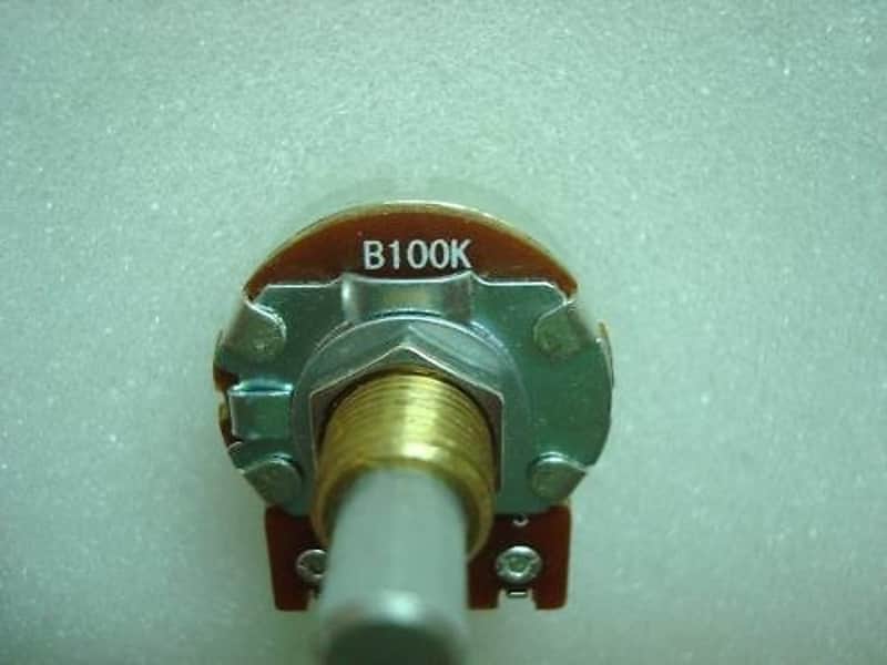 Alpha B100K Potentiometer Silver image 1