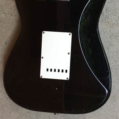 1988 Fender Stratocaster Made In Japan MIJ Series H Black SSS image 4