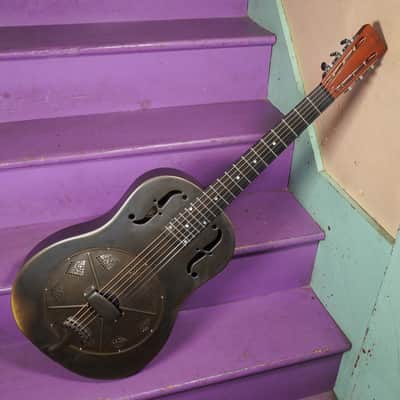 2014 National NRP Steel 12-Fret Resonator Guitar (VIDEO! Fresh Work, Ready) image 1