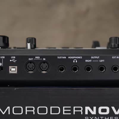 Novation MoroderNova 1/500 Giorgio Moroder Vocoder w/ Box #59327 image 14