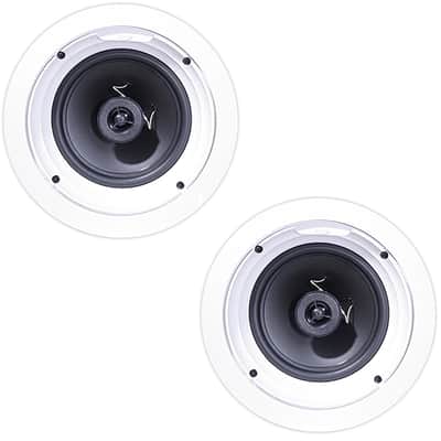 Klipsch R-1650-C In-Ceiling Speaker - White (2-Pack) image 1
