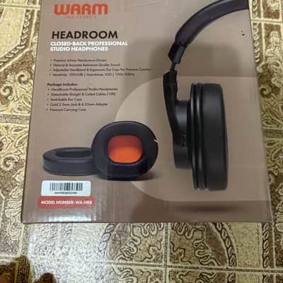 Warm Audio HeadRoom Black Closed-Back Professional Studio Headphones - Authorized Dealer image 3