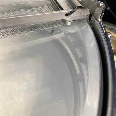 David Frangioni Collection, Rogers - 14x5" Metal, 5-Line, Dyna-Sonic, Chrome Over Brass, Snare Drum, With Beavertail Lugs, 1960's - Chrome image 18