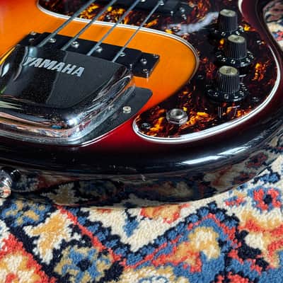 Yamaha SB-55 Bass 1975 Sunburst – Documented MIJ Vintage w/ Original Case & Papers image 17