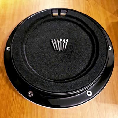 80's Snare Ddrum Pad by Clavia AB, 12 inch, piano plack finish vintage image 15