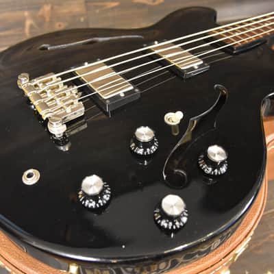 Gibson ES-335 Memphis Bass 4 string 2013 Black Hollow Body w Hard Case / COA image 21