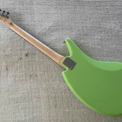 2023 Eastwood SG2C Flying Banana Green Finish Bizarre Guitar Yamaha Copy image 9