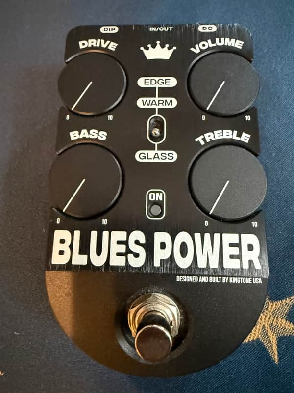 King Tone Guitar Blues Power V3 2024 - Present - Black image 1