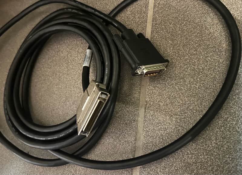 Avid Digidesign Pro Tools 888, 882, 1602, ADAT I/O, TDM Digilink Cable 918003864 image 1