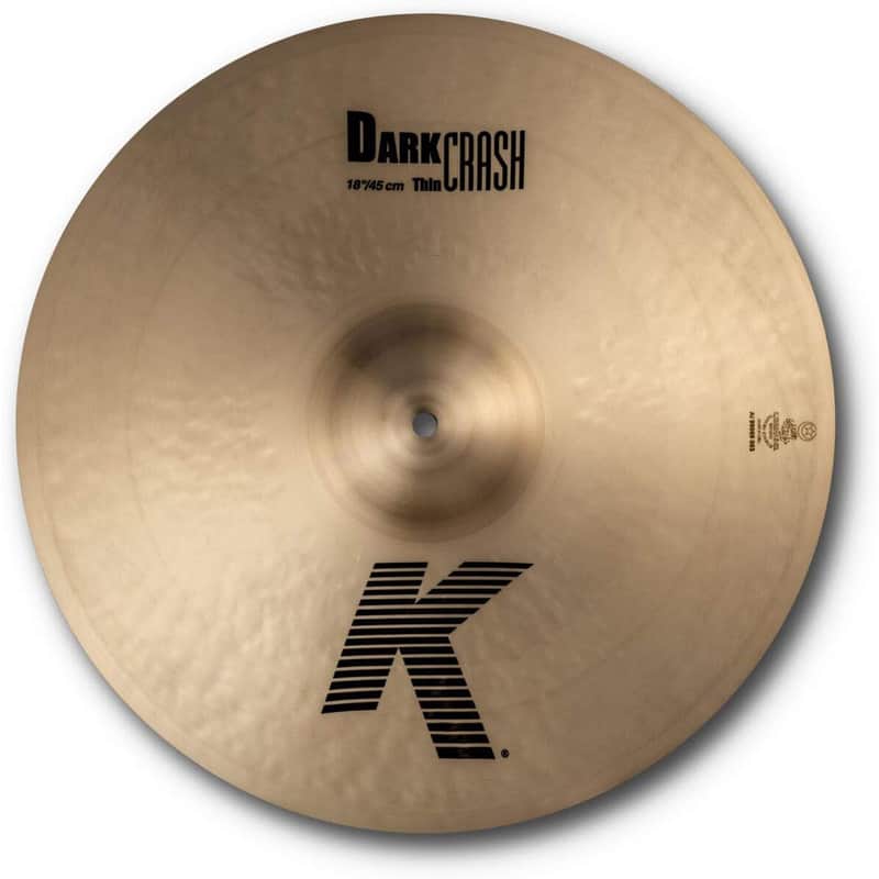 Zildjian 18” K Series Dark Thin Crash Cymbal image 1