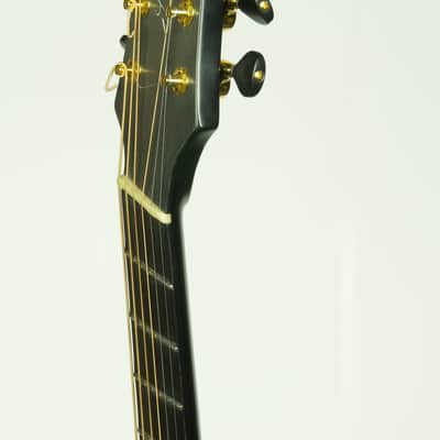 Leviora Guitars Carbon Fibre A1LF6 - Don Alder Demo Guitar 2017 Black image 6