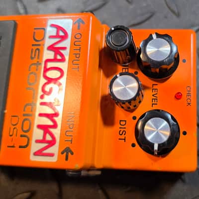 Boss DS-1 Distortion Modded Analogman Pro/Midrange Knob Mod Taiwan Mids image 3