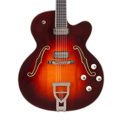 2015 Hofner Committee Special Edition Electric Guitar w/Case, Sunburst, P1XXXX image 4