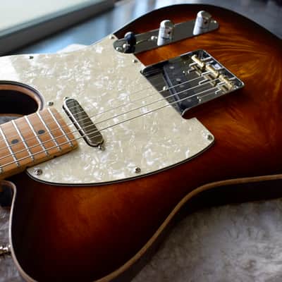 Q.Rich Telecaster 2017 Tobacco Brown image 4