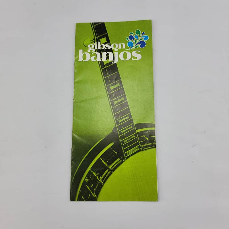 1970 Gibson Banjo Catalog Brochure - Case Candy image 1