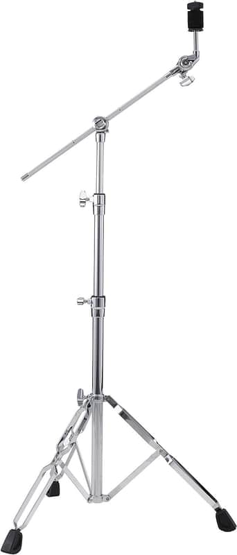 Pearl BC830 Double-Braced Cymbal Boom Stand, Medium Weight Boom Stand with Gearless UniLock Cymbal Tilter, Three-Tier Height Adjustment, and Sturdy Double-Braced legs. image 1