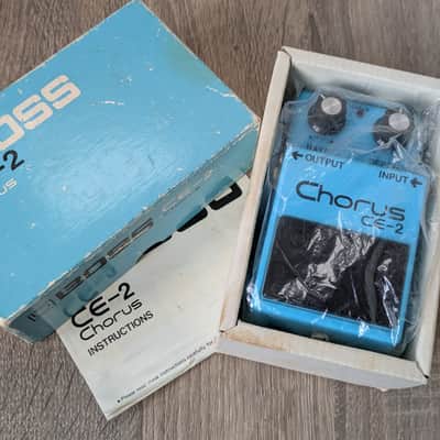 Boss CE-2 CE2 Chorus Vintage Guitar Pedal, Silver Screw image 1