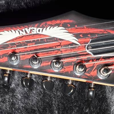Dean USA Custom Shop Rusty Cooley- RC-8 Xenocide -RARE 8 String image 3