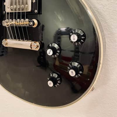 Crestline Les Paul Custom Made in Japan by Matsumoku 1970’s - Gloss Black image 11