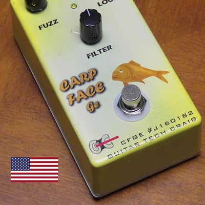 Guitar Tech Craig 🇺🇸 Carp Face Ge Germanium Fuzz standard 9v supply fuzz face image 2