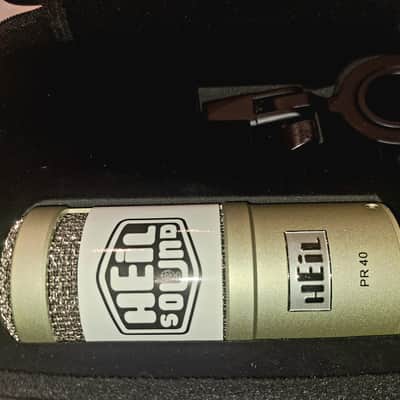 Heil PR40 Large Diaphragm Dynamic Microphone 2010s - Gold image 4