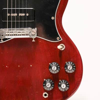 1968 Gibson SG Special "Large Guard" with Vibrola - Cherry image 2