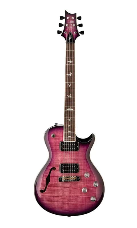 PRS SE Zach Myers Electric Guitar Elderberry Burst w/ Gigbag | Reverb