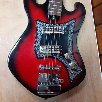 Teisco / Norma EG202 - 1960s -Dual Foil Pickups image 2