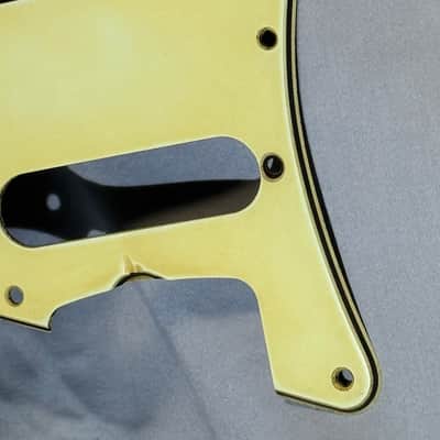 Fender Stratocaster Celluloid / Nitrate Pickguard USA Late 1959 thru 62 Mint Green 11 hole image 9
