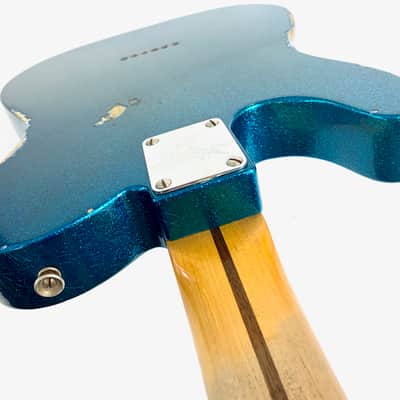 Fender Nocaster 51 Relic Telecaster 20th Anniversary Custom Shop 2015 Blue Sparkle image 17
