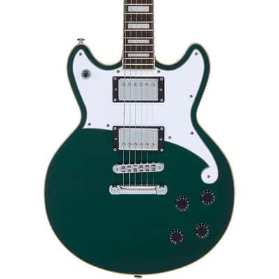 D'Angelico Premier Series Brighton Electric Guitar Regular Sherwood Green image 1