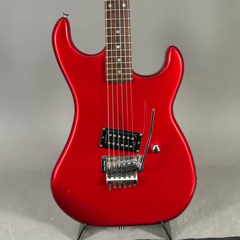 Kramer 80s Focus 1000 Made in Japan rotmetallic Floyd Rose Koffer 1984 - 1988 - rotmetallic image 1