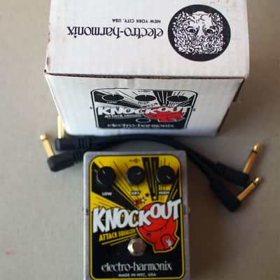 Electro-Harmonix Knockout Attack EQualizer 2016 - Black / Yellow / Red Bild 2