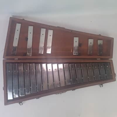 Leedy 2.5-Octave Orchestra Bells Glockenspiel Steel Xylophone Indianapolis +Case image 1
