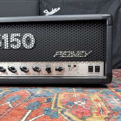 1998 Peavey 5150 Script Signature 2 Channel 120w Tube Head - New Tubes image 3