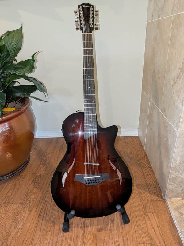 Taylor T5z-12 Classic DLX 12-String with Tropical Mahogany Top 2020 - Present - Shaded Edgeburst image 1