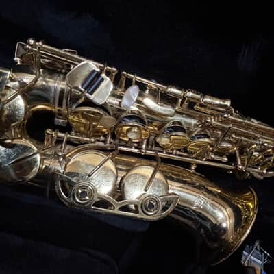 Selmer SAS280R LaVoix II Step-Up Model Alto Saxophone 2010s - Clear-Lacquered Brass image 2