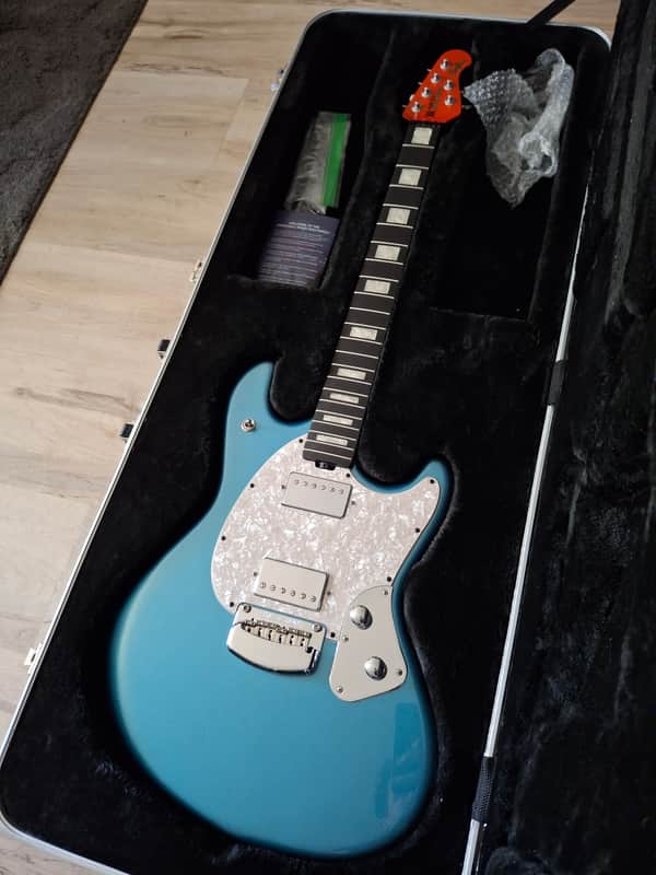 Ernie Ball Music Man StingRay RS 2018 - 2020 - Vintage Turquoise image 1