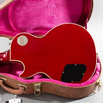2015 Gibson Custom Shop Les Paul Custom Figured Trans Red w/ OHSC & COA image 6