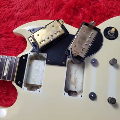 Burny RSG-60 '63 Revival Series - SG Standard - 1988 - White - Original VH-3 Pickups - Made In Japan MIJ image 20