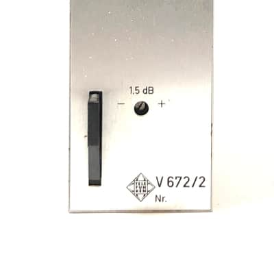 Telefunken V672/2  Dual Mic Pre  Racked and ready image 5
