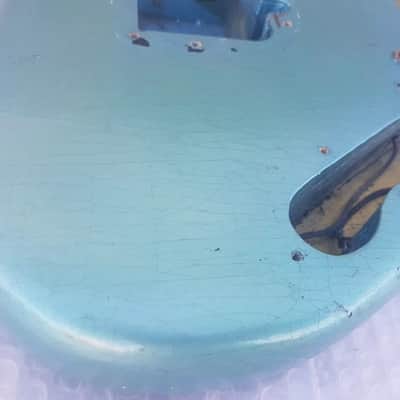 FENDER JAZZMASTER BODY - 1964 - NITRO LAKE PLACID BLUE image 4
