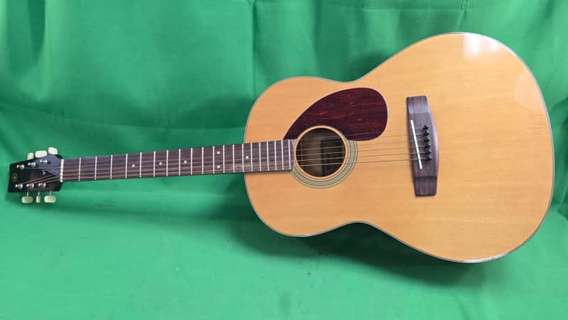 Yamaha FG-75 Folk Guitar 70's Natural Good Condition image 1